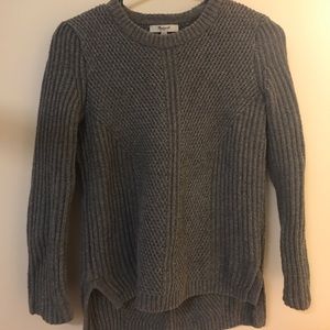 Madewell Gray Wool blend Sweater XXS
